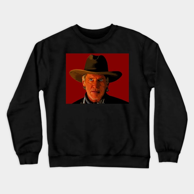 harrison ford Crewneck Sweatshirt by oryan80